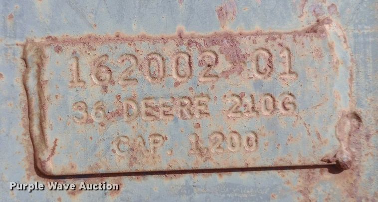 image for item NY9480 John Deere 210G Excavator bucket