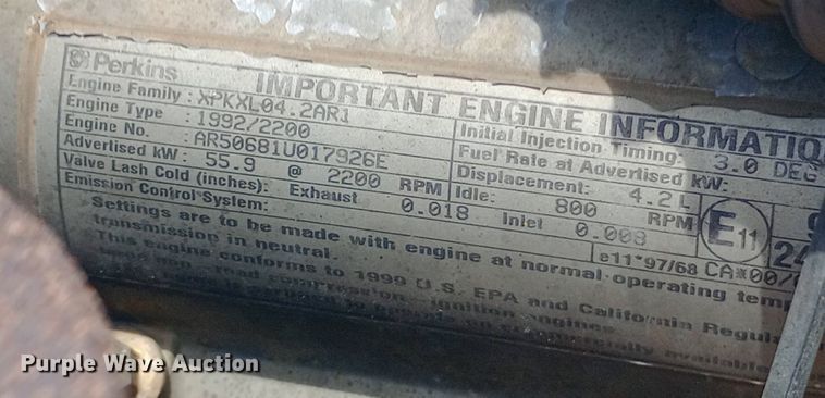 image for item NY9497 1998 JCB 930 forklift