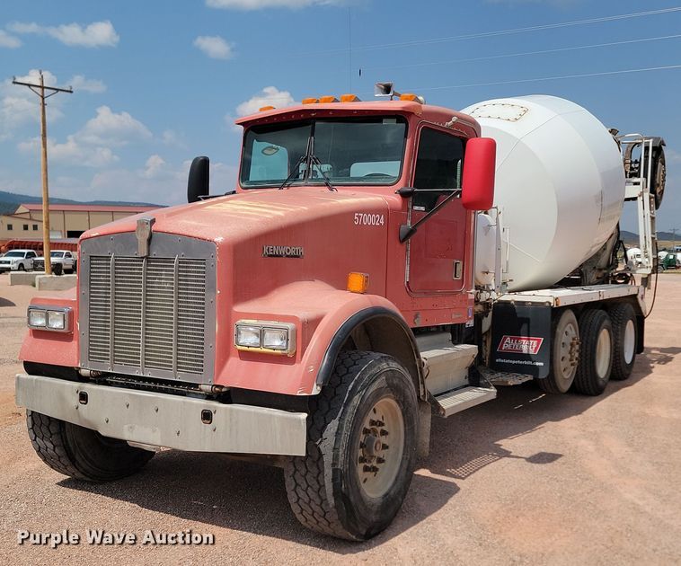 image for item OD9671 2000 Kenworth  W900B ready mix truck