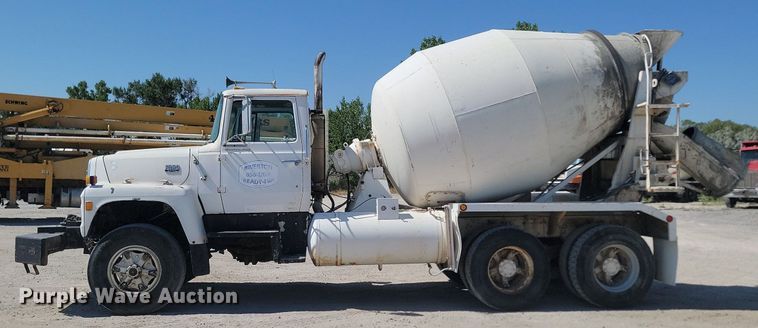 image for item OD9708 1982 Ford  8000 ready mix truck