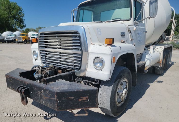 image for item OD9708 1982 Ford  8000 ready mix truck
