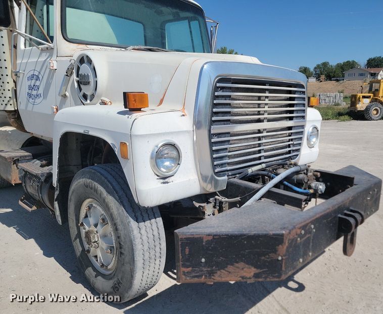image for item OD9708 1982 Ford  8000 ready mix truck