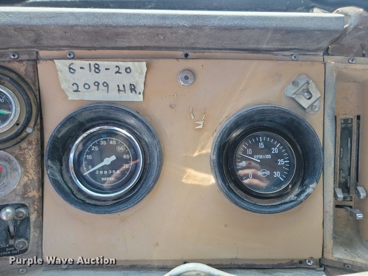 image for item OD9708 1982 Ford  8000 ready mix truck