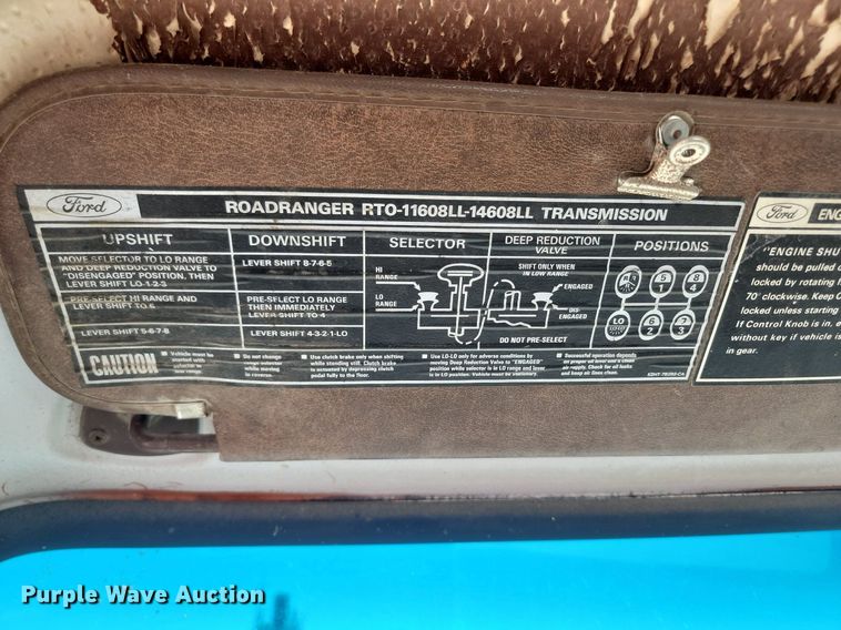 image for item OD9708 1982 Ford  8000 ready mix truck