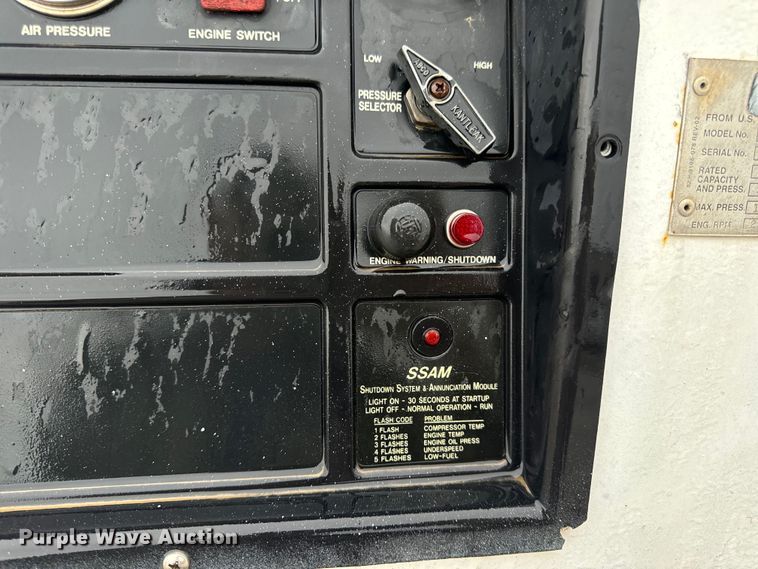 image for item OF9952 Sullair 375H air compressor