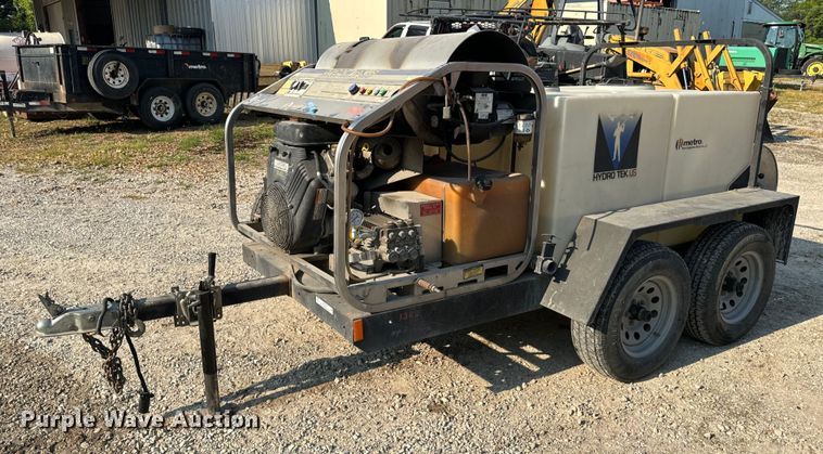 image for item OF9970 Hydro Tek SCU35009VAF pressure washer trailer
