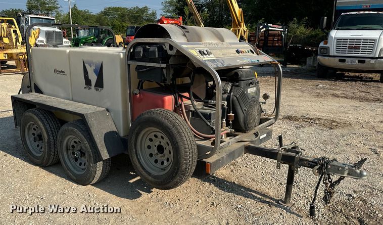 image for item OF9970 Hydro Tek SCU35009VAF pressure washer trailer
