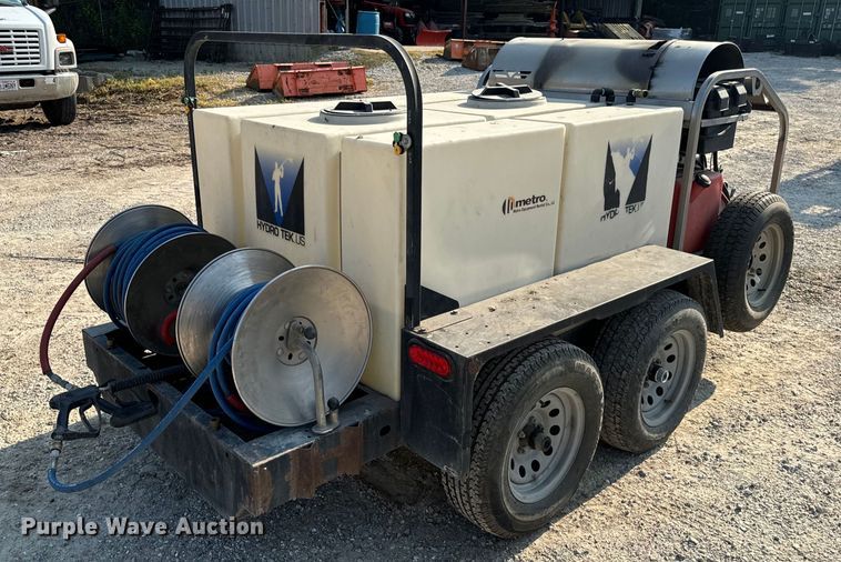 image for item OF9970 Hydro Tek SCU35009VAF pressure washer trailer