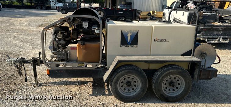 image for item OF9970 Hydro Tek SCU35009VAF pressure washer trailer