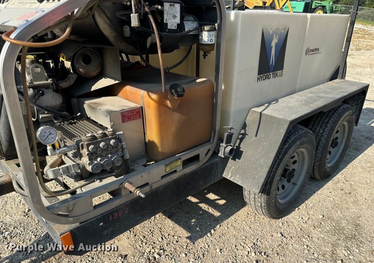 image for item OF9970 Hydro Tek SCU35009VAF pressure washer trailer