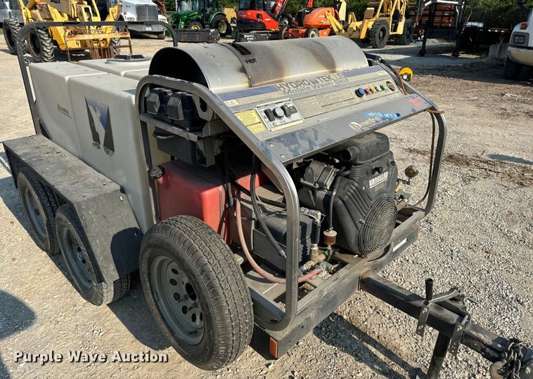 image for item OF9970 Hydro Tek SCU35009VAF pressure washer trailer