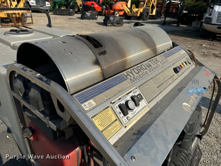 image for item OF9970 Hydro Tek SCU35009VAF pressure washer trailer