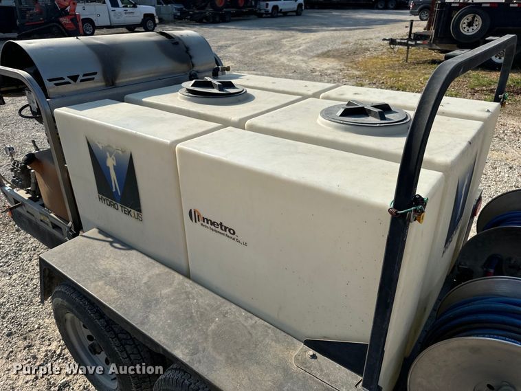 image for item OF9970 Hydro Tek SCU35009VAF pressure washer trailer