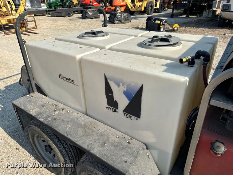 image for item OF9970 Hydro Tek SCU35009VAF pressure washer trailer