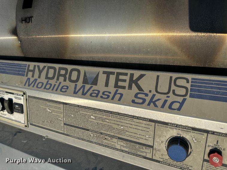 image for item OF9970 Hydro Tek SCU35009VAF pressure washer trailer