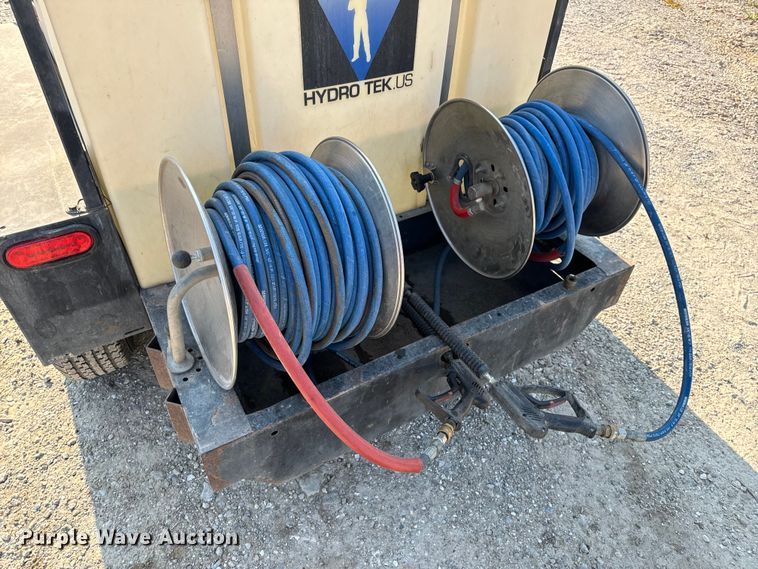 image for item OF9970 Hydro Tek SCU35009VAF pressure washer trailer