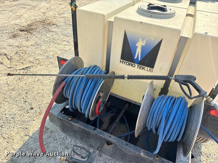 image for item OF9970 Hydro Tek SCU35009VAF pressure washer trailer