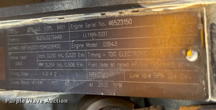 image for item OF9971 2006 Pettibone 8044 telehandler
