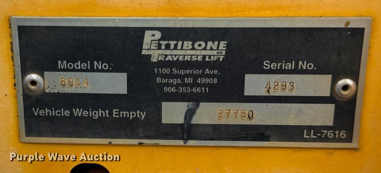image for item OF9971 2006 Pettibone 8044 telehandler