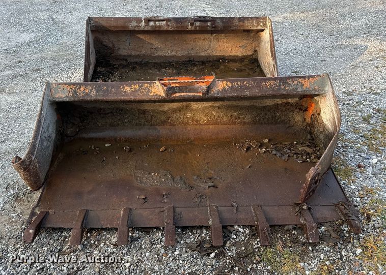 image for item OF9980 (2) skid steer buckets