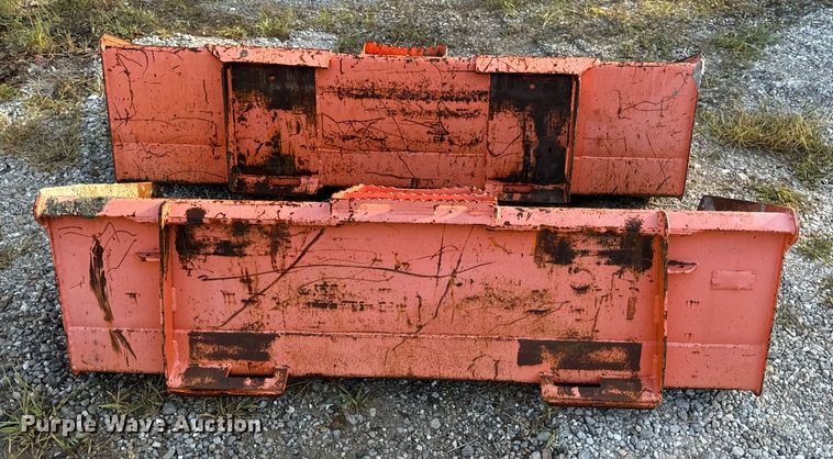 image for item OF9981 (2) skid steer buckets