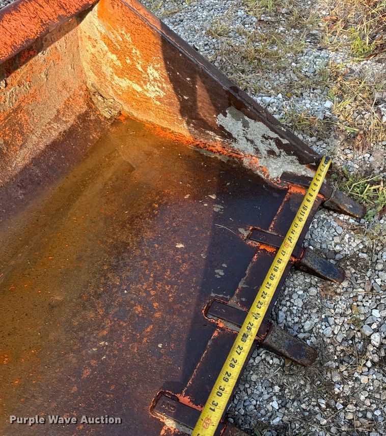 image for item OF9981 (2) skid steer buckets