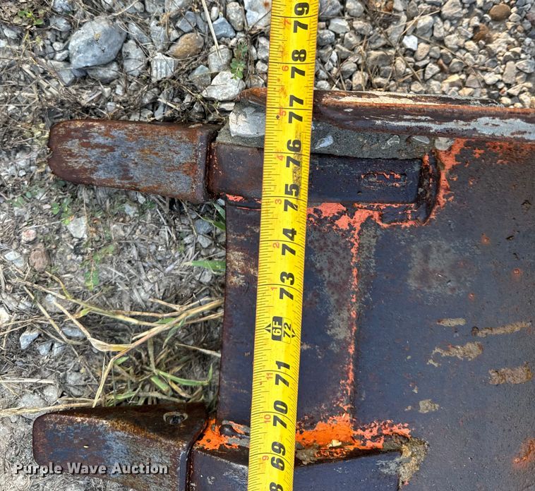 image for item OF9981 (2) skid steer buckets