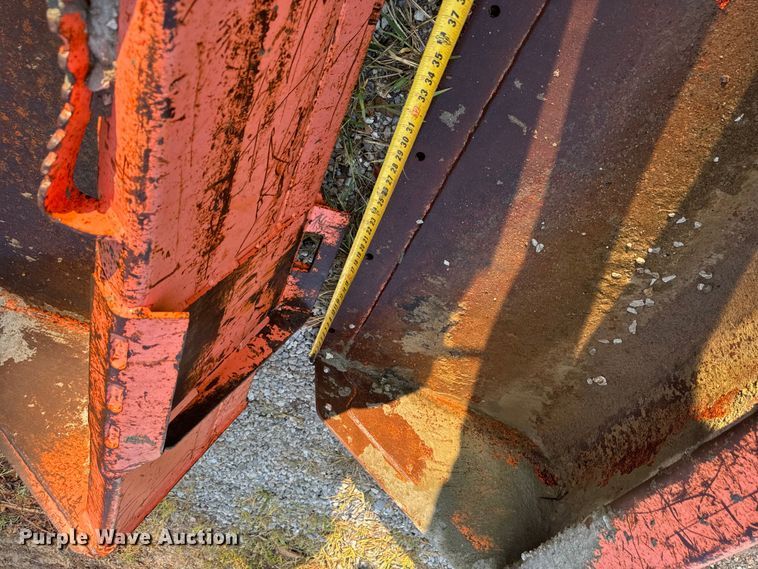 image for item OF9981 (2) skid steer buckets