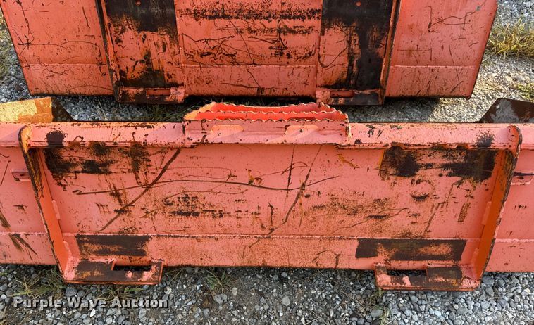 image for item OF9981 (2) skid steer buckets