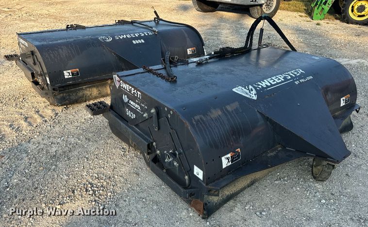 image for item OF9982 (2) Sweepster skid steer sweepers