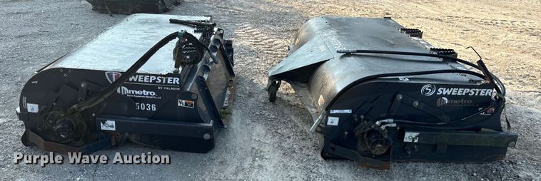 image for item OF9982 (2) Sweepster skid steer sweepers
