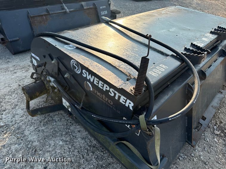 image for item OF9982 (2) Sweepster skid steer sweepers