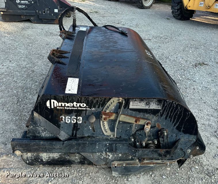 image for item OF9983 Bradco BB72 skid steer sweeper