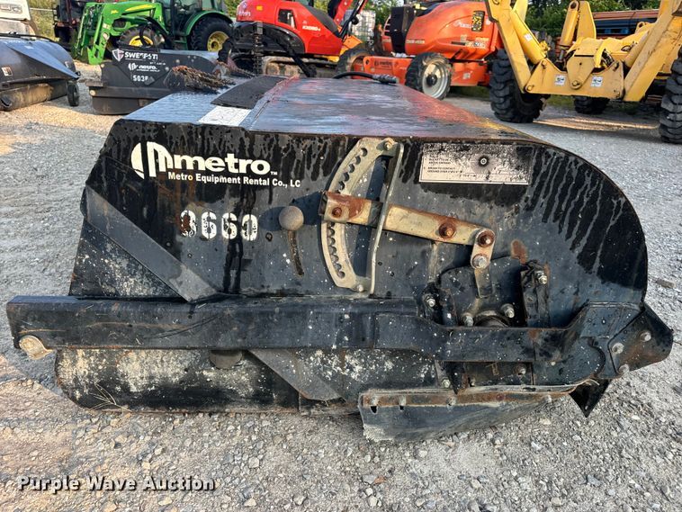 image for item OF9983 Bradco BB72 skid steer sweeper