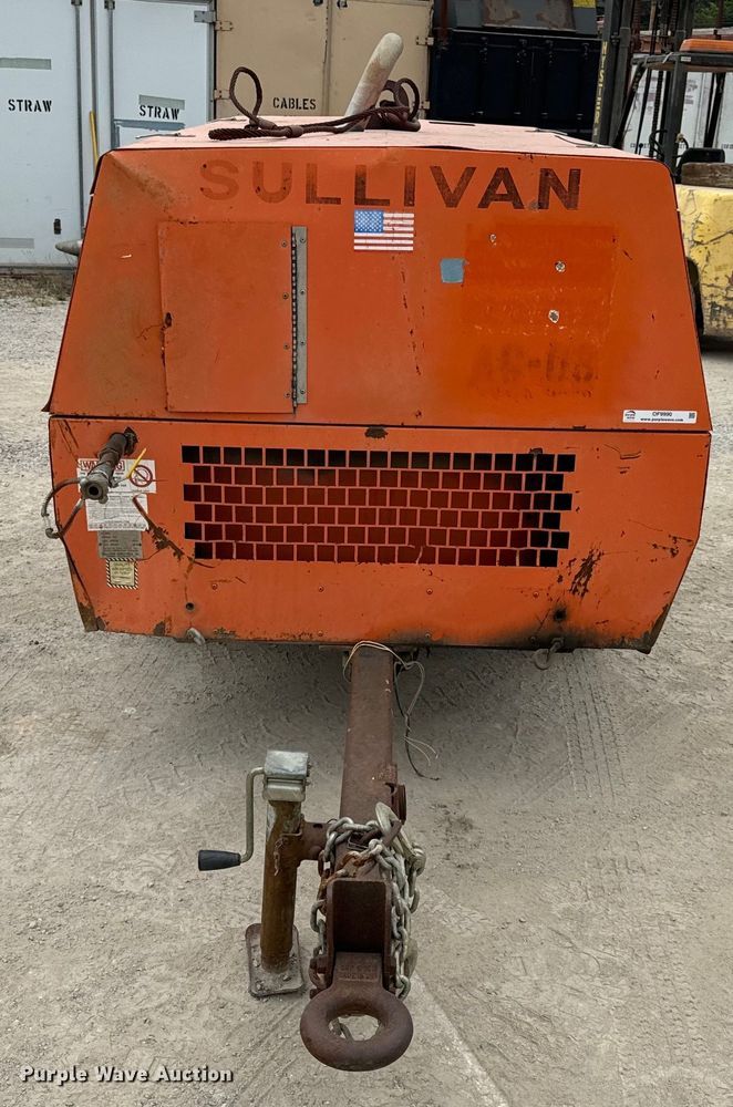 image for item OF9990 Sullivan D185QV air compressor