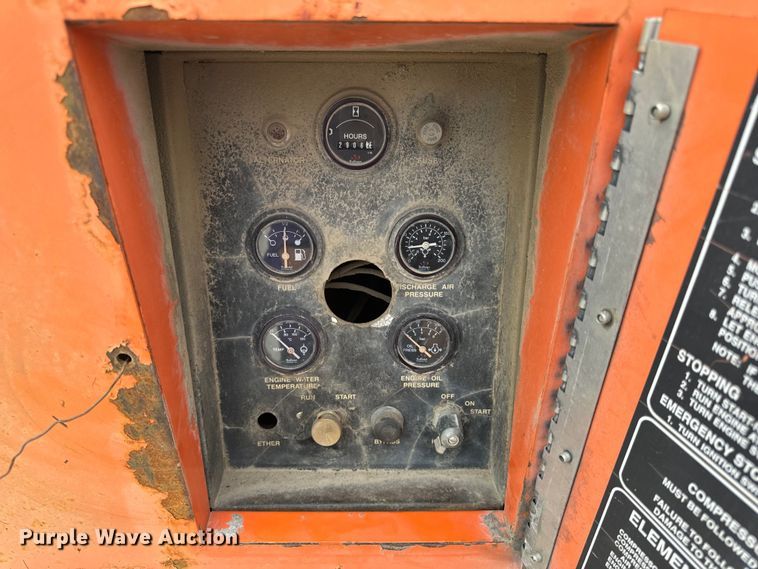 image for item OF9990 Sullivan D185QV air compressor