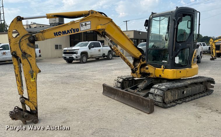 image for item OF9995 2012 Komatsu  PC55MR-3 mini excavator