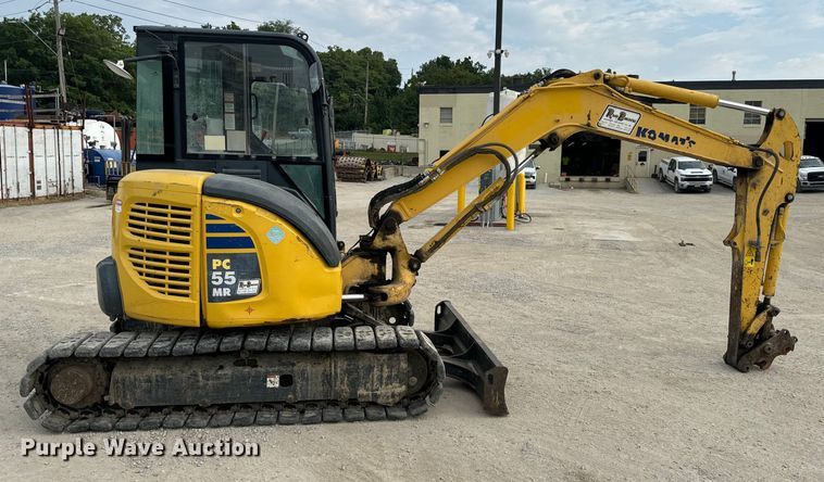 image for item OF9995 2012 Komatsu  PC55MR-3 mini excavator