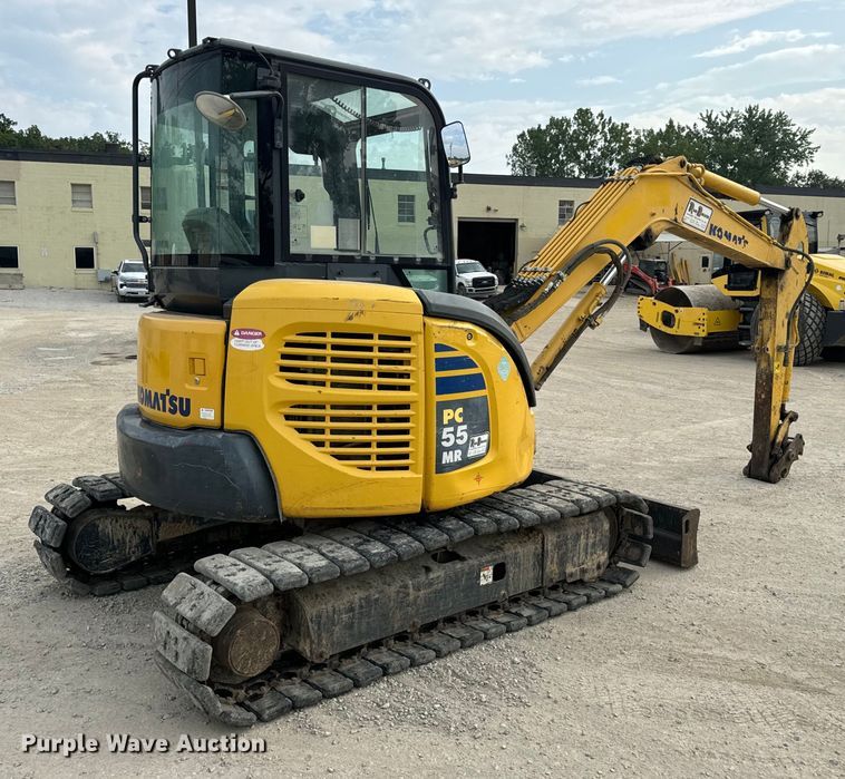 image for item OF9995 2012 Komatsu  PC55MR-3 mini excavator