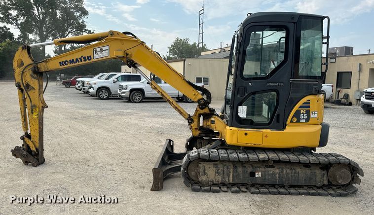 image for item OF9995 2012 Komatsu  PC55MR-3 mini excavator