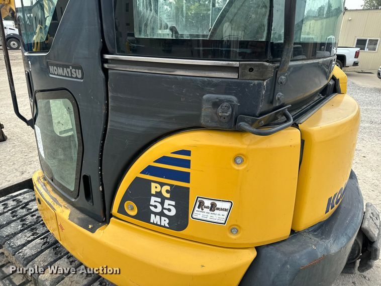 image for item OF9995 2012 Komatsu  PC55MR-3 mini excavator