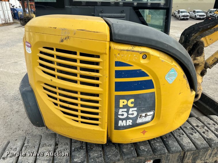 image for item OF9995 2012 Komatsu  PC55MR-3 mini excavator