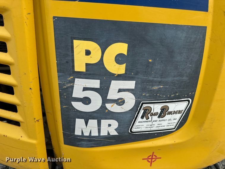 image for item OF9995 2012 Komatsu  PC55MR-3 mini excavator