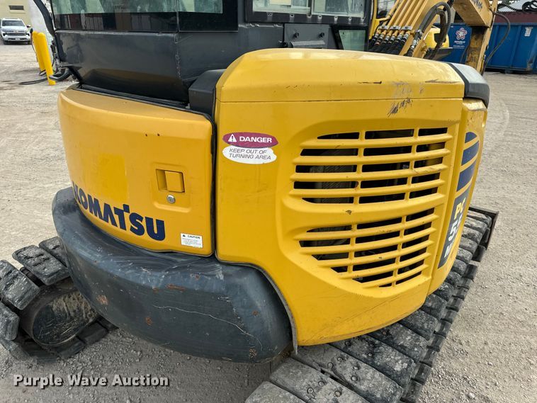 image for item OF9995 2012 Komatsu  PC55MR-3 mini excavator