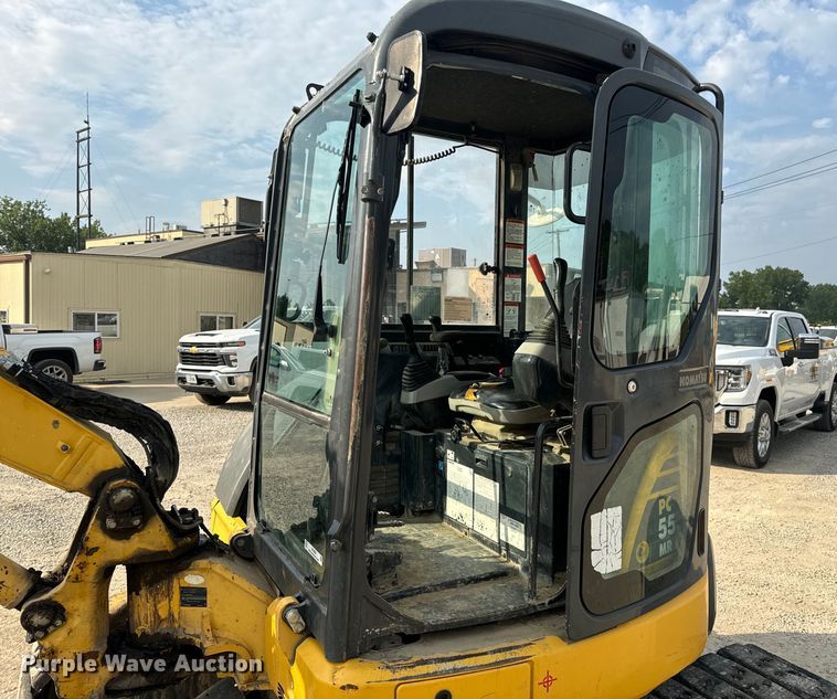 image for item OF9995 2012 Komatsu  PC55MR-3 mini excavator