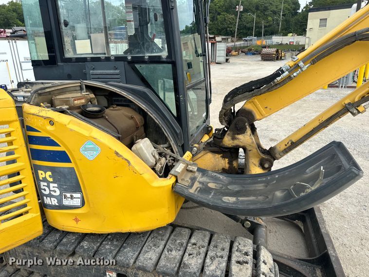 image for item OF9995 2012 Komatsu  PC55MR-3 mini excavator