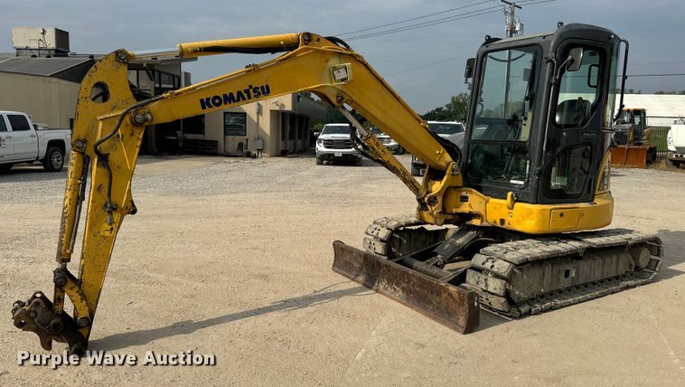 image for item OF9996 2012 Komatsu PC55MR-3 mini excavator