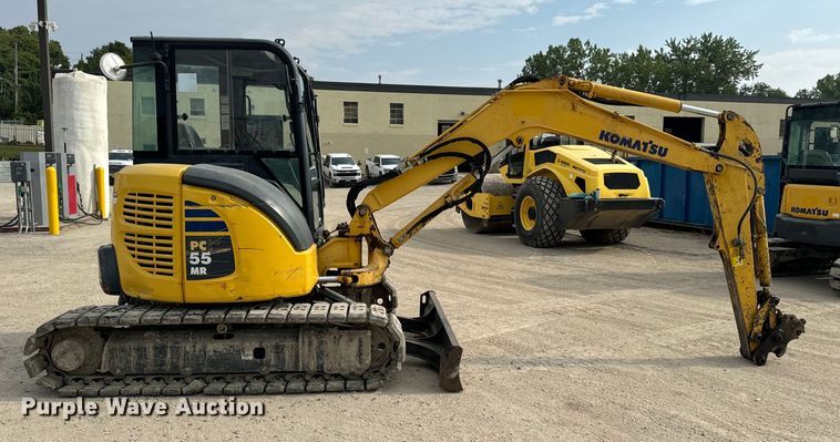 image for item OF9996 2012 Komatsu PC55MR-3 mini excavator