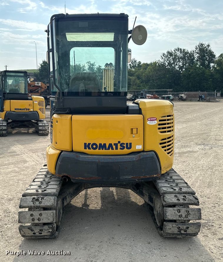 image for item OF9996 2012 Komatsu PC55MR-3 mini excavator