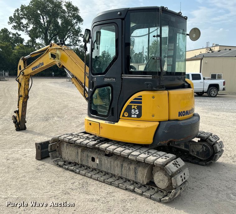 image for item OF9996 2012 Komatsu PC55MR-3 mini excavator